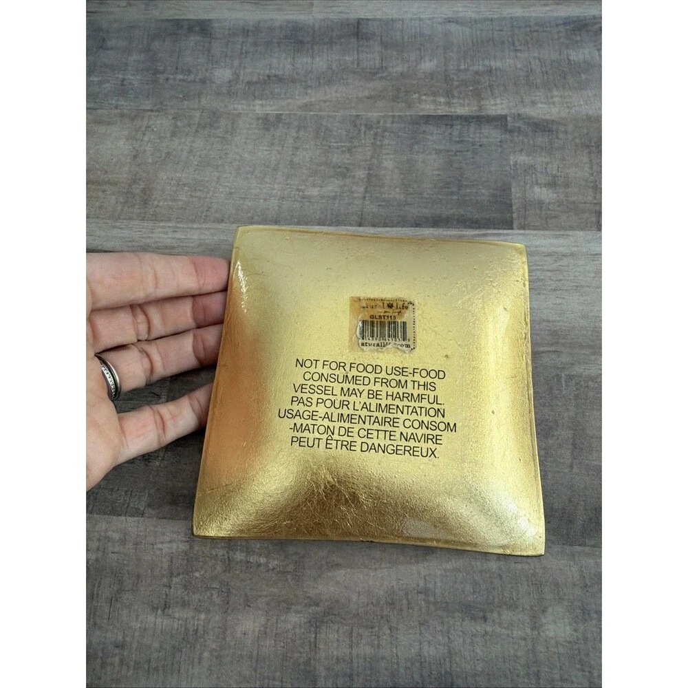 Natural Life Glass Trinket Dish 